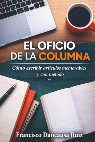 Portada de El oficio de la columna, de Francisco Dancausa Ruiz